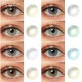 Magister Lenti A Contatto Colorate Per Gli Occhi Lenti Per Occhi Colorate Naturali Lenti Grigie Alunni di Bellezza Lenti A Contatto Per Occhi Cosmetici Lenti Colorate