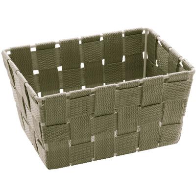 Aufbewahrungs Korb adria Taupe Mini Regal Box Ablage Organizer Bad Küchen - taupe - Wenko