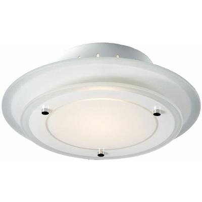 Deckenleuchte Deckenlampe Beleuchtung rund Metall Glas Lampe Leuchte Esto 40125 Image