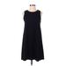 Gap Cocktail Dress - Shift: Black Solid Dresses - Women's Size Small