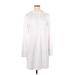C&C California Casual Dress: White Dresses - Women's Size X-Large