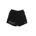Reebok Athletic Shorts: Black Graphic Activewear - Women's Size Large