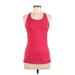 Nike Active Tank Top: Red Activewear - Women's Size Medium