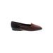 Enzo Angiolini Flats: Burgundy Print Shoes - Women's Size 6 1/2 - Almond Toe