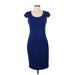 Calvin Klein Casual Dress: Blue Dresses - Women's Size 6