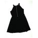 Justice Special Occasion Dress - A-Line: Black Solid Skirts & Dresses - Kids Girl's Size 14 Plus