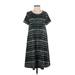 Lularoe Casual Dress - Midi: Gray Tweed Dresses - Women's Size X-Small