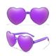 Valentine's Day Colorful Coating Love Sunglasses Cross border Fashion Colorful Trend Party Decoration Sunglasses
