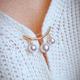 Koreanische einfache Perle süße Brosche Damen Accessoires Kpop Broschen für Frauen Pins Emaille Pin Schmuck