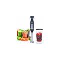 Frullatore a Immersione ecode Titanmix Pro ECO-448, 21 Velocità, Bicchiere Misurino da 800 ml, Lame