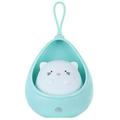 Cute Cat Night Light for Kids Baby Night Light with Sensor Rechargeable Night Light for Kids Warm Blue LED Night Lights for Kids Kids Night Light
