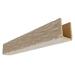 Ekena Millwork 3 1/2 W x 3 1/2 H x 192 L 3-Sided (U-Beam) Salvaged Timber HeritageTimber Faux Wood Ceiling Beam Vanilla Chai