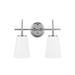 -Two Light Wall/Bath Bar-Chrome Finish-Led Lamping Type Bailey Street Home 73-Bel-2755542