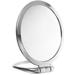 Yueyihe Double Sided Folding Mirror Makeup Standing Magnifying Student Girl Foldable Silver Plastic Mirrors Travel Vanity