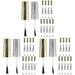 60 Pcs Gel for Nails Salon Supplies Polish Accessories Bottle Caps Bottles Replacement Brush Make