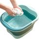 Foldable Foot Bath Tool - Tub Basin Tools Foot Spa Foldable Footbath Tub - Stress Relief Collapsible Foot Spa Foldable Bucket Large Foot Soaking Tub Bucket Foldable Foot Bath Tray