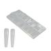 Abkekeiui Nail 240 Pieces Wear Full Stick Long Trapezoid Nail Pieces Practice Nail DIY Nail Pieces Full Coverage Pressed On Nails Suitable For DIY Nail Salon 12 Sizes