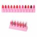 Bradem Lipstick Lip Gloss Cosmetic Vegan Lipgloss Kits Long Lasting Moisturizing Mini Lip Gloss Vintage Lipstick Set A Box of 12 Cartoon Mini Sample Lipstick Suit Portable