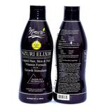 Nzuri Elixir Hair Skin and Nails Vitamins for Women and Men with Biotin Folate and Vitamin D for Daily Growth Supplement to Reducing Dryness Thinning and Loss 32 oz.