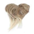 Messy Hair Bun for women Fashionable Synthetic Ponytail Hair Bun Extensions Messy Bun Hair Piece Messy Hair Bun for Halloween Party Ball (B)