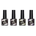 Adpan Nail Polish 4 Polish Polish Gel Lamp off Pcs Gel Nudes Gel Kit Nail Nail Gel Gel 8.5Ml Nail Soaks Polish Glitter Set off Led Set Polish Nail Polish Clearance Items