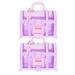 Oahisha Toys For Girls 2Pcs Girls Treasure Box Toys Little Girl Makeup Box Table Jewelry Organizer