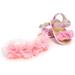 Infant Baby Girl Shoes Baby Mary Jane Flats Princess Wedding Dress Shoes Crib Shoe for Newborns Infants Babies
