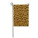 LADDKE Pink Pattern Leopard Cheetah Skin Abstract Brown Panther Garden Flag Decorative Flag House Banner 28x40 inch