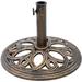 18 Round Umbrella Base Stand 23Lbs Cast Iron Market Patio Outdoor Deck Porch Lawn Garden Heavy Duty Patio Umbrella Base Stand