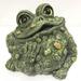 Home & Garden LARGE DREAMER TOAD Polyresin Toad Hollow Frog 42324