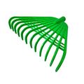 Plastic Rake Thickened Raking Grass Rake Agricultural Rubber Rake withered Leaves Rake Rake Leaf Rake Leaves Rake Iron Rake Gardening Tools