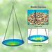 ZJWJJ Humming Bird Feeder Hot Melt Colorful Glass Bird Bath Bird Feeder Glass Hummingbird Wind Chime Feeder New Mdels Clean Wind Chimes Hummingbird Feeders for Courtyard Window Indoor Outdoor