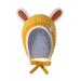Acuteok Baby Bunny Ears Hat Soft Warm Cute Winter Cap Windproof Knit Hat for Casual Daily