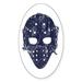 CafePress - Vintage Hockey Goalie Mask (Dark) - Sticker (Oval)