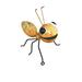 Miayilima Hangs Garden Ants Art Outdoor Garden Backyard Metal Animal Decoration Gift Yellow