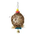 Refillable Balls Bird Nesting Station for Outdoor Wild Birds Wrens Finches Parrot (Small) Bird Nesting Material for Wild Birds Humming Bird House Material Gifts for Bird Watching Nature Lovers