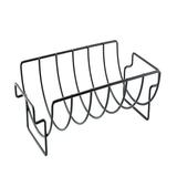 Fimeskey Kitchen Supplies Barbecue BBQBarbecue Grill Bbq Rib Rack For Or Grill Sturdy And Non Stick Can Be Used For Grills Grilled Chicken Rack Holds Up To 5 Small Ribs Grilled Meats And Bbq Gifts