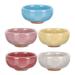 Outdoor Outdoor 5 Pcs Round Planter Bowl Ceramic Succulent Planter Bowl Garden Flower Plant Container Ceramic Terracotta Pot Bonsai Pot Indoor Indoor