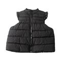 Autumn And Winter Children Lace Coat Cotton Vest Wearing Girls Clothes Outwear Warm Cotton Padded Clothes For Baby Girls For 4-5 Years
