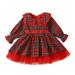 Toddler Girl s Dress Fashion Long Sleeve Lace Ruffles Corduroy Dresses Elegant Soft Outwear