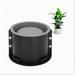 Silicone Planter Pro: 7 Inch Large Round Concrete Mold for DIY Cylinder Flower Pot Making - Handcraft Your Own Unique Garden Decor