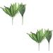 4 Pcs Artificial Tiger Piranha Faux Snake Plant Sansevieria Decoration Wedding Decorations House Plants Long Fake