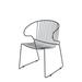 iSiMAR Bolonia Stacking Patio Dining Armchair Metal in Gray | 29.5 H x 22 W x 20.8 D in | Wayfair 7207_GA