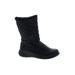 Totes Boots: Black Print Shoes - Women's Size 7 - Round Toe