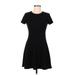 Forever 21 Cocktail Dress - Mini: Black Solid Dresses - Women's Size Medium