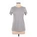 Reebok Active T-Shirt: Gray Activewear - Women's Size Medium