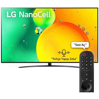 LG - NanoCell 43NANO766QA tv 109,2 cm (43) 4K Ultra hd Smart tv Wifi Noir