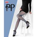 Pretty Polly Womens Spot Net Fashion Tights - Navy - One Size
