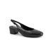 Women's Largo Heeled Pump by SoftWalk in Black (Size 9 1/2 M)