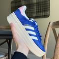 Adidas Shoes | Adidas Gazelle Bold Sneakers | Color: Blue/Pink | Size: 6
